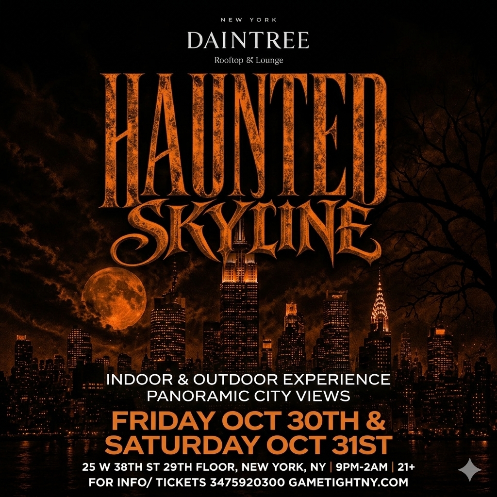 Daintree Rooftop Saturday Night Halloween Party 2026 — event image